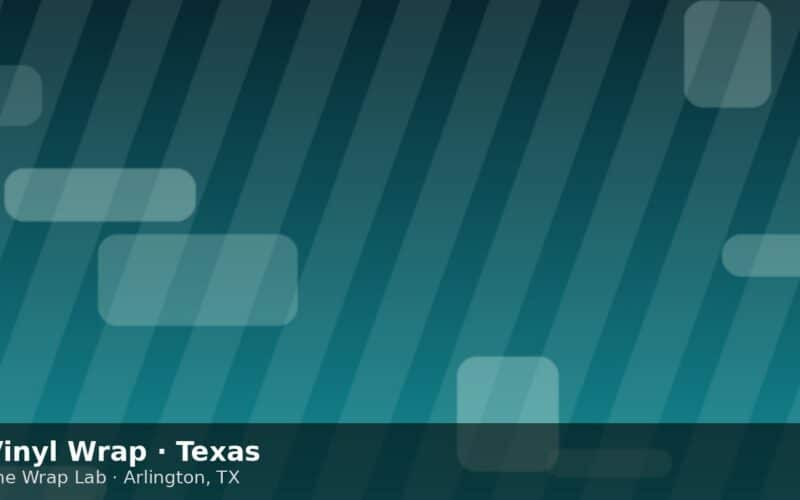 vinyl wrap texas cars